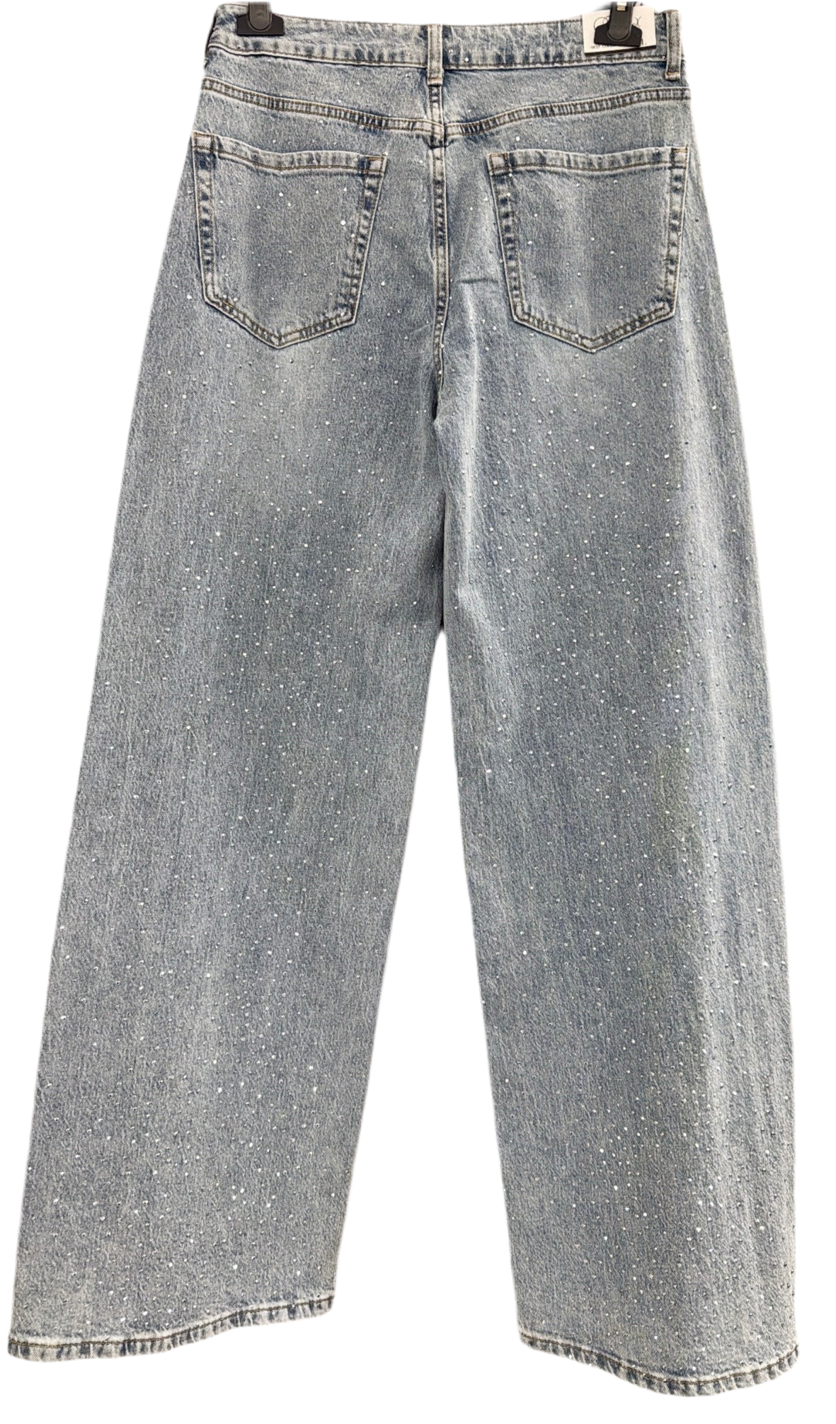 JEANS BRILLANTINATO A PALAZZO BY FLEX