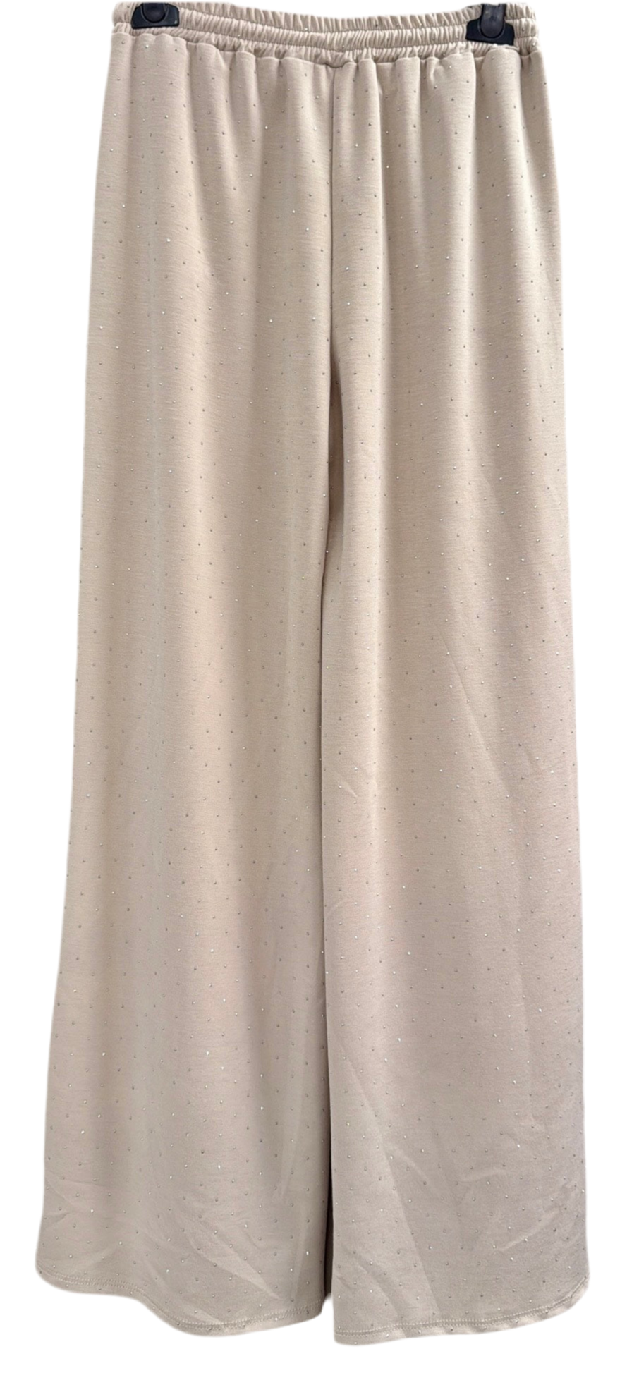 PANTALONE A PALAZZO BRILLANTINATO BY ASHLEY