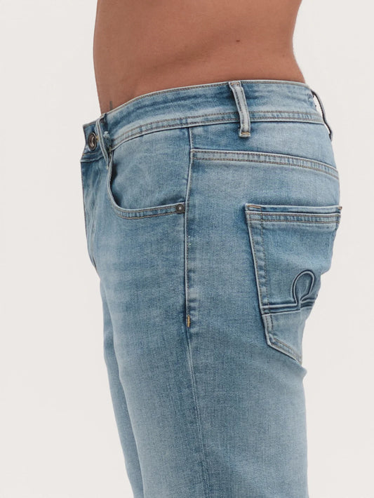 JEANS CARROT FIT 5 TASCHE COD UGP4055 BY GRIFFAI